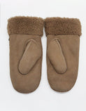 YISEVEN Women's  Winter Shearling Leather Gloves(Mittens) YISEVEN