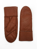 YISEVEN Women's Sheepskin Shearling Leather Gloves(Mittens) YISEVEN