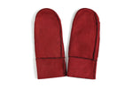 YISEVEN Women's Sheepskin Shearling Leather Gloves(Mittens) YISEVEN