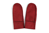 YISEVEN Women's Sheepskin Shearling Leather Gloves(Mittens) YISEVEN
