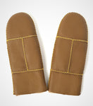 YISEVEN Womens  Sheepskin Shearling Leather Gloves(Mittens) YISEVEN