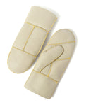 YISEVEN Womens  Sheepskin Shearling Leather Gloves(Mittens) YISEVEN