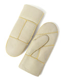 YISEVEN Womens  Sheepskin Shearling Leather Gloves(Mittens) YISEVEN