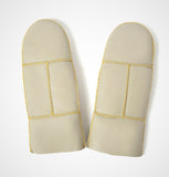 YISEVEN Womens  Sheepskin Shearling Leather Gloves(Mittens) YISEVEN