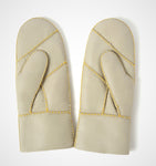 YISEVEN Womens  Sheepskin Shearling Leather Gloves(Mittens) YISEVEN