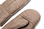 YISEVEN Womens  Sheepskin Shearling Leather Gloves(Mittens) YISEVEN