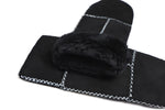 YISEVEN Womens  Sheepskin Shearling Leather Gloves(Mittens) YISEVEN