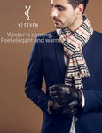 YISEVEN Men's Touchscreen Sheepskin Cashmere  Gloves YISEVEN