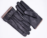 YISEVEN Men's Touchscreen Sheepskin Leather Gloves YISEVEN