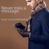 YISEVEN Men's Touchscreen Sheepskin Leather Gloves YISEVEN