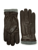 YISEVEN Winter Men’s   Sheepskin Leather Gloves YISEVEN