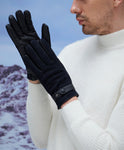 YISEVEN Men's Touchscreen Sheepskin  Leather Gloves YISEVEN