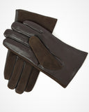 YISEVEN Men's Winter lambskin Suede Leather Gloves YISEVEN