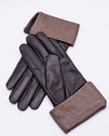 YISEVEN Women's  Sheepskin Cuffed Leather Gloves YISEVEN