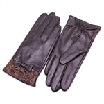 YISEVEN Women‘s Sheepskin Winter Leather Gloves YISEVEN