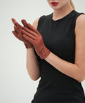 YISEVEN Women's Touchscreen Sheepskin Leather Gloves YISEVEN