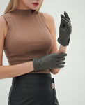 YISEVEN Women's Touchscreen Sheepskin Leather Gloves YISEVEN