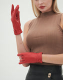 YISEVEN Women's Touchscreen Sheepskin Leather Gloves YISEVEN