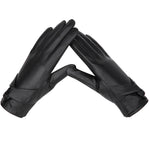 YISEVEN Women's Touchscreen Sheepskin Leather Gloves YISEVEN