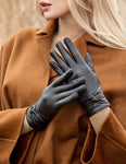 YISEVEN Women's Touchscreen Sheepskin Leather Gloves YISEVEN