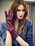 YISEVEN Women's Touchscreen Sheepskin Leather Gloves YISEVEN
