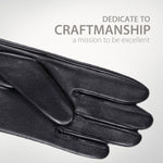 YISEVEN Women Touchscreen Sheepskin Leather Gloves YISEVEN