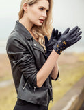 YISEVEN Women‘s Winter Sheepskin Leather Gloves YISEVEN