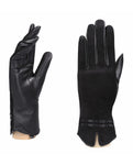 YISEVEN Womens Sheepskin Suede  Leather Gloves YISEVEN
