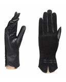 YISEVEN Womens Sheepskin Suede  Leather Gloves YISEVEN