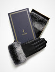 YISEVEN Women's Touchscreen Sheepskin Leather Gloves YISEVEN