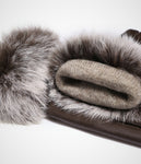 YISEVEN Women's Touchscreen Sheepskin Leather Gloves YISEVEN