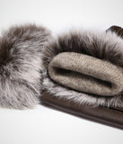 YISEVEN Women's Touchscreen Sheepskin Leather Gloves YISEVEN