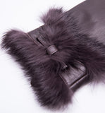 YISEVEN Women's Elegant Lambskin Leather Gloves YISEVEN
