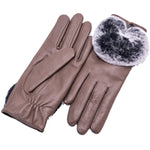 YISEVEN Womens  Touchscreen Sheepskin Leather Gloves YISEVEN