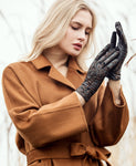 YISEVEN Womens Winter Sheepskin Leather Gloves YISEVEN
