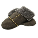 YISEVEN Womens  Sheepskin Shearling Leather Gloves(Mittens) YISEVEN