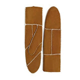 YISEVEN Womens  Sheepskin Shearling Leather Gloves(Mittens) YISEVEN
