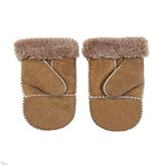 YISEVEN Women's  Lambskin Shearling Leather  Gloves(Mittens) YISEVEN