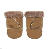 YISEVEN Women's  Lambskin Shearling Leather  Gloves(Mittens) YISEVEN