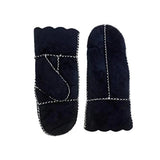 YISEVEN Women's  Lambskin Shearling Leather  Gloves(Mittens) YISEVEN